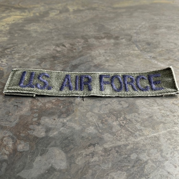 U.S. AIR FORCE embroidered tape patch - Vintage - Picture 7 of 10